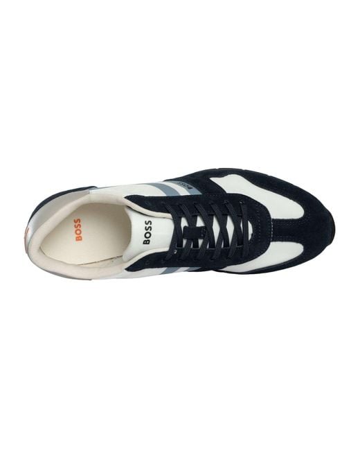 Boss Blue Levon Runn Trainers for men