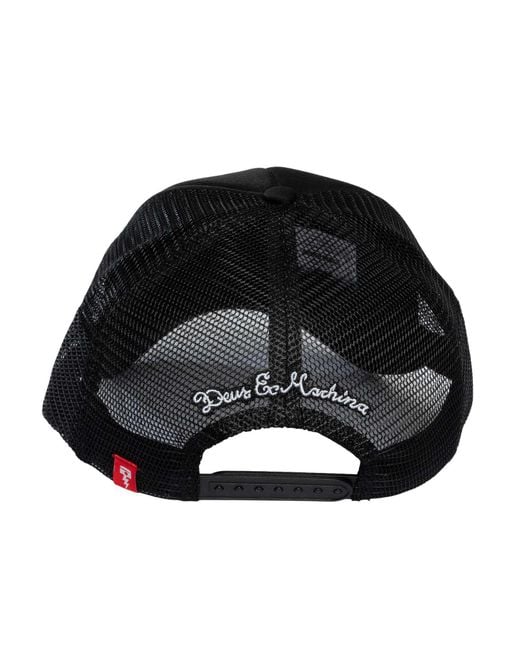 Deus Ex Machina Black Baylands Trucker Cap for men