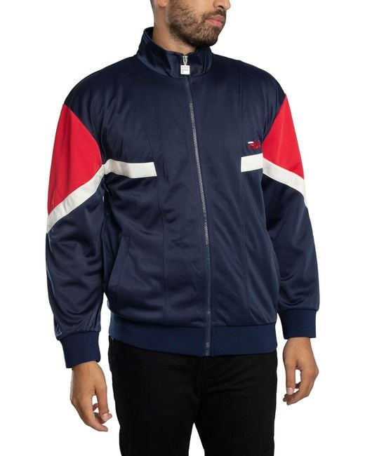 Fila Blue Albarn Archive Inspired Track Jacket for men