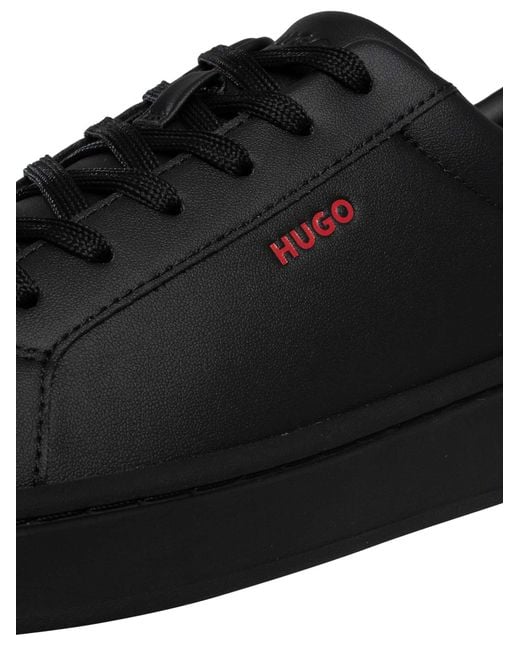 HUGO Black Neston Trainers for men