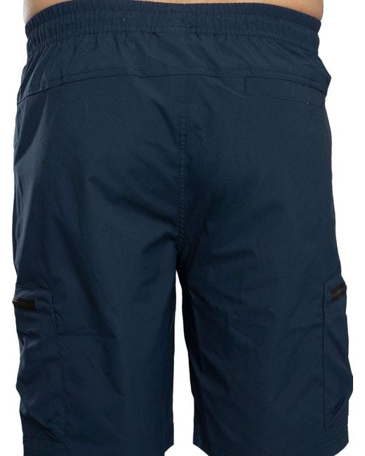 Ellesse Blue Bullseye Cargo Shorts for men