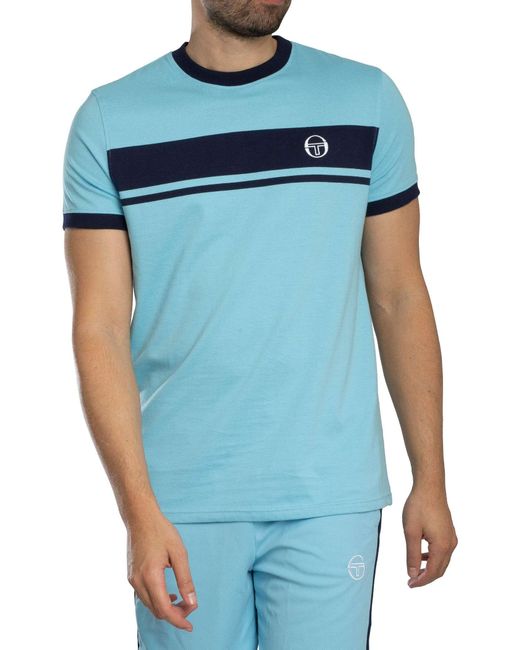 Sergio Tacchini Blue Master T-shirt for men