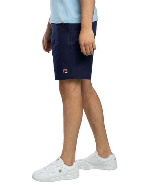 Fila Blue Caruso Chino Shorts for men