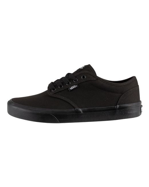 Vans Black Atwood Canvas Trainers for men