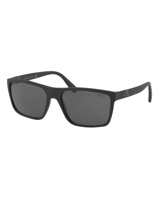 Polo Ralph Lauren Black 0ph4133 Rectangle Sunglasses for men