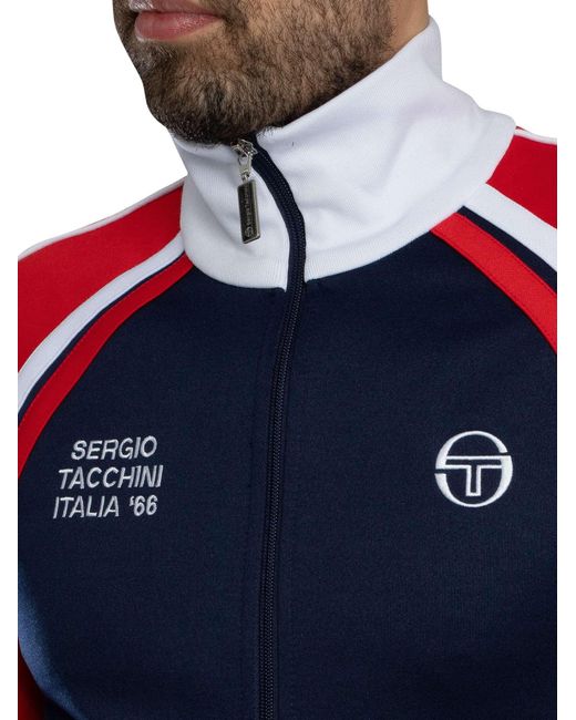 Sergio Tacchini Blue Ghibli Davis Track Jacket for men