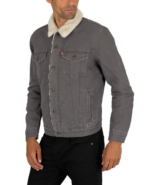 levi's type 3 sherpa trucker jacket