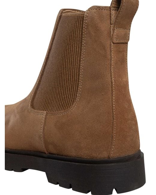 Birkenstock Brown Highwood Mid Suede Chelsea Boots for men