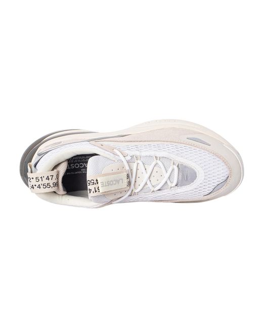 Lacoste White Audyssor 123 1 Sma Trainers for men