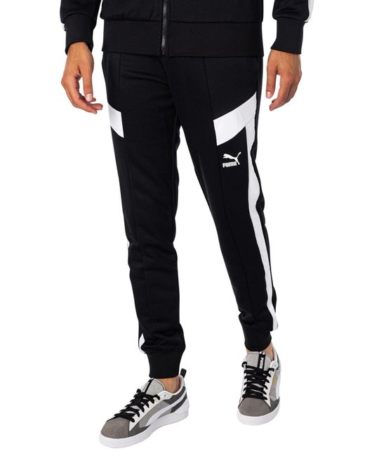 PUMA Black Sport Track Joggers for men