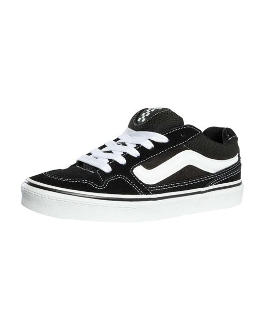 Vans Black Caldrone Suede Trainers for men