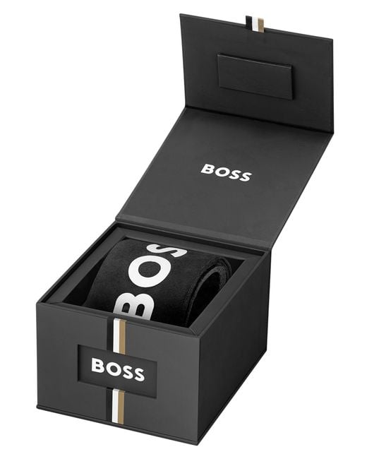 Boss Gray Strike Dial Watch for men