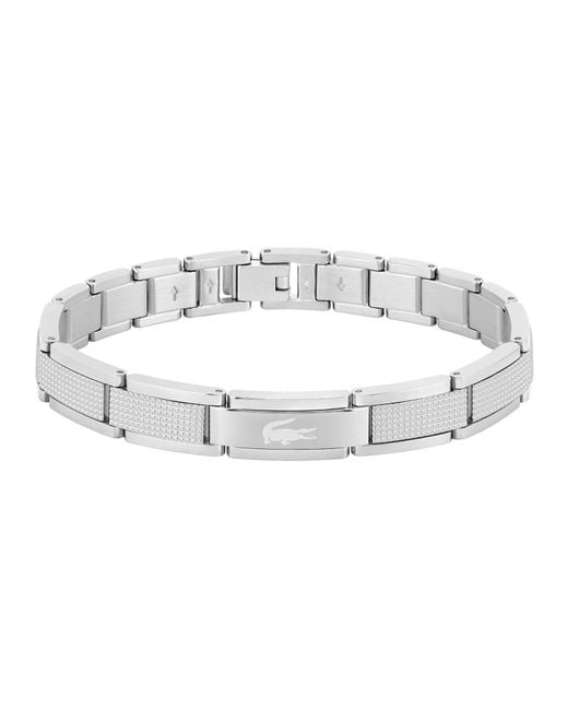 Lacoste Metallic Stencil Bracelet for men