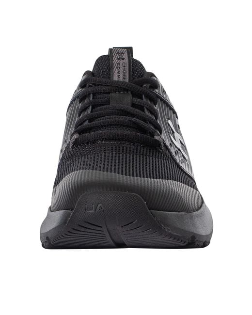 Under Armour Black Charged Commit Trainers for men