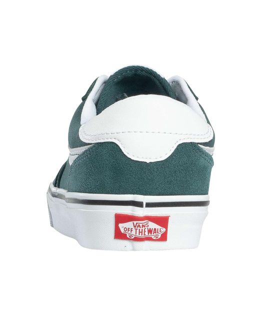 Vans Blue Brooklyn Suede Canvas Trainers for men