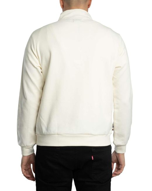 Aquascutum White Scuba Track Jacket for men