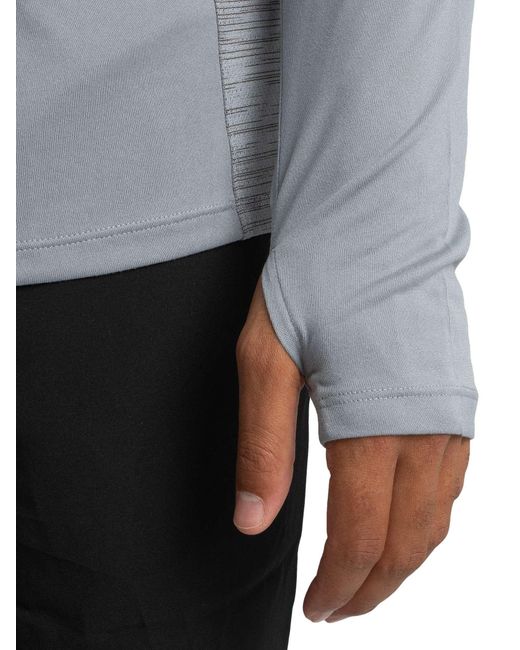 Under Armour Gray Tech Utility 1/4 Track Top for men