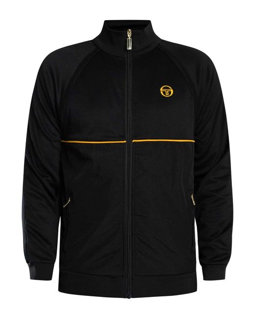 Sergio Tacchini Black New Catania Track Jacket for men