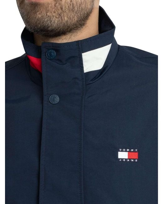 Tommy Hilfiger Blue Dna Collar Jacket for men