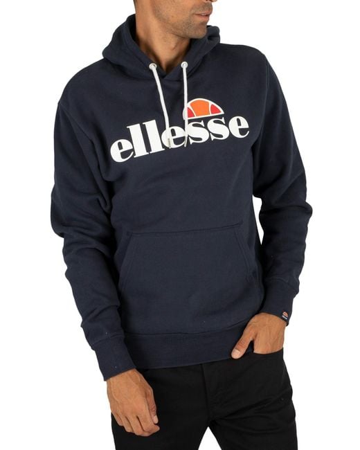ellesse hoodie blue
