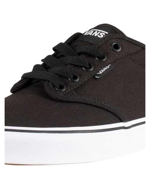 Vans Black Atwood Canvas Trainers for men