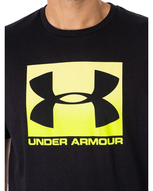 Under Armour Black Boxed Sportstyle Loose T-shirt for men