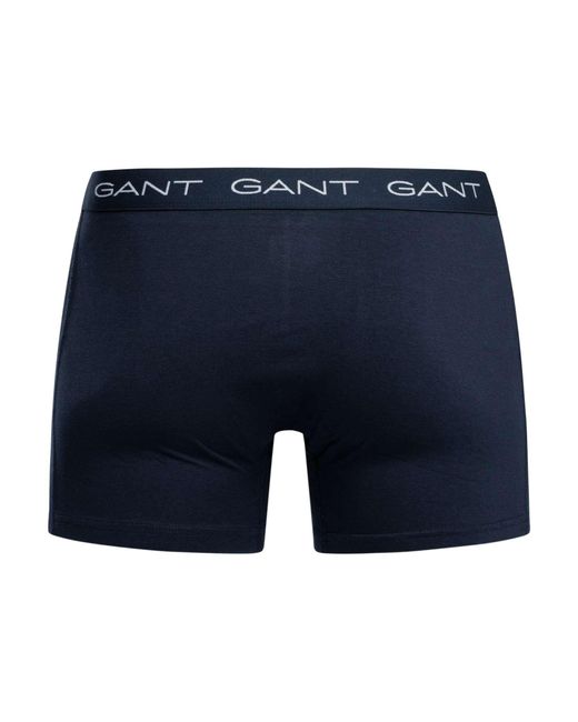 Gant Blue 3 Pack Boxer Briefs for men
