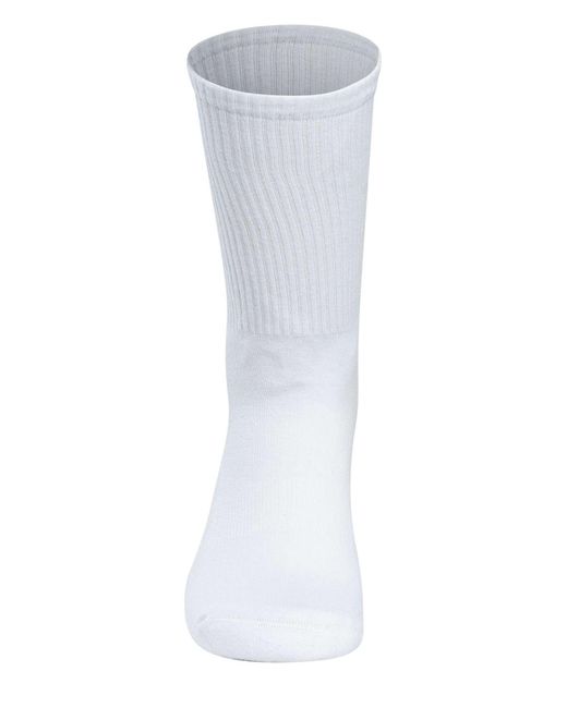 Ellesse White Alacre 5 Pack Crew Socks for men
