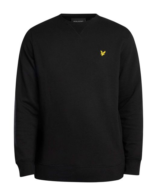 Lyle & Scott Black Logo Sweatshirt for men