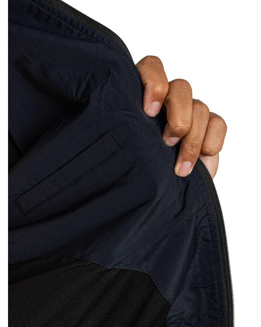 Lyle & Scott Blue Colourblock Zip Through Jacket for men