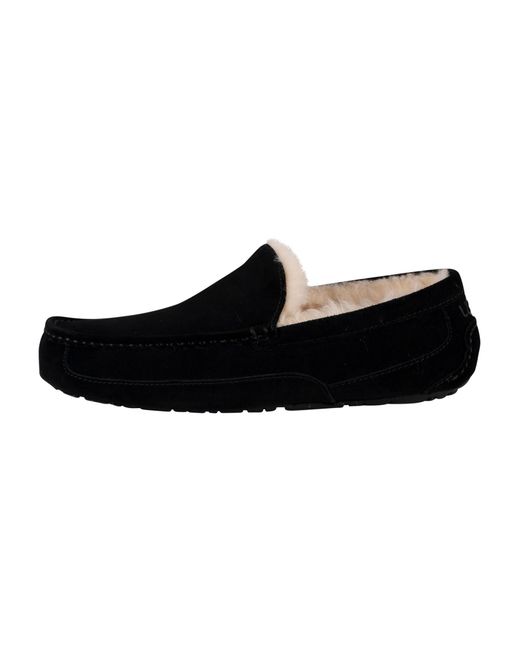 ugg ascot black marble