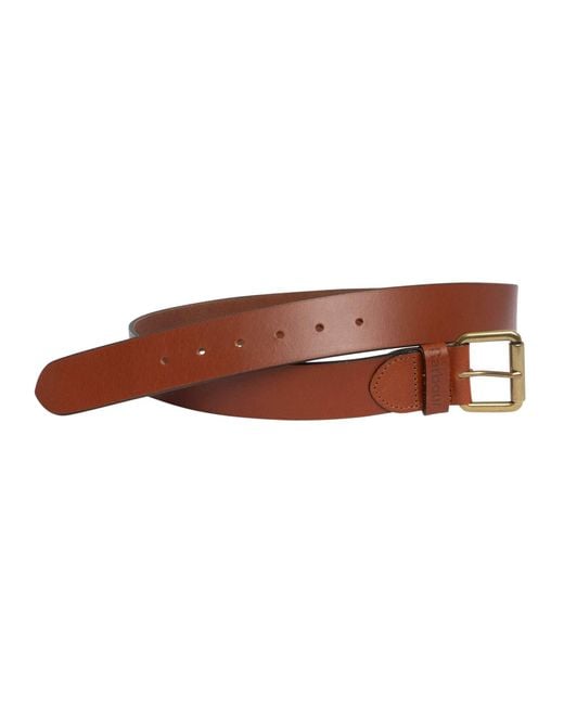 Barbour Brown Allanton Leather Belt for men
