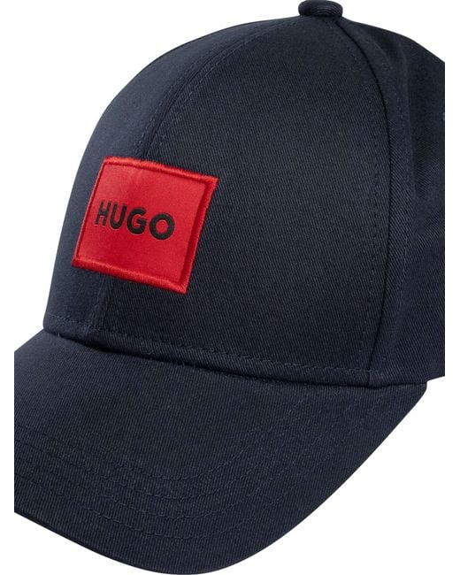 HUGO Blue Box Logo Baseball Cap for men