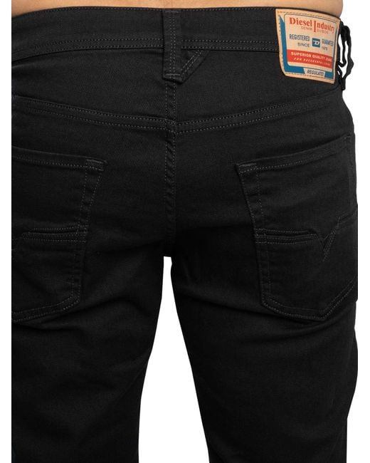 DIESEL Black 1986 Larkee Regular Jeans for men