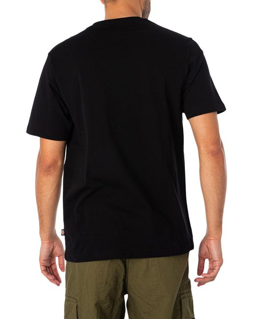Dickies Black Mapleton Logo T-shirt for men
