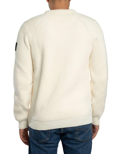 Weekend Offender Natural Morello Rib Knit for men