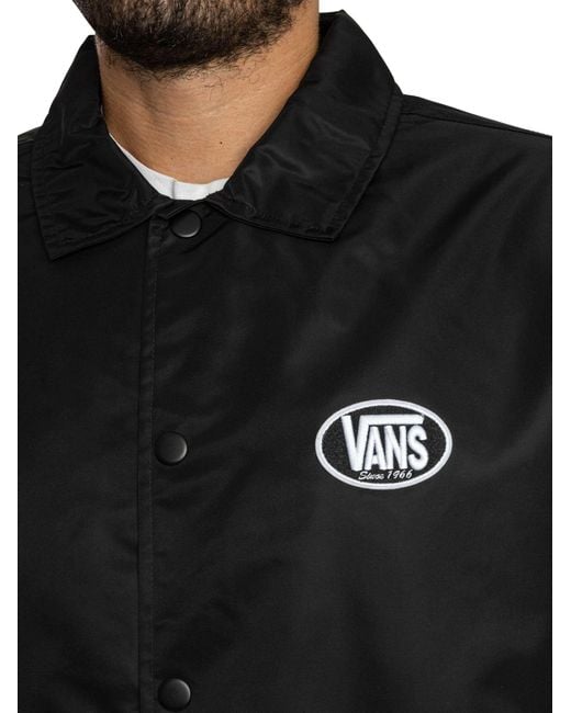 Vans Black Torrey Nylon Jacket for men