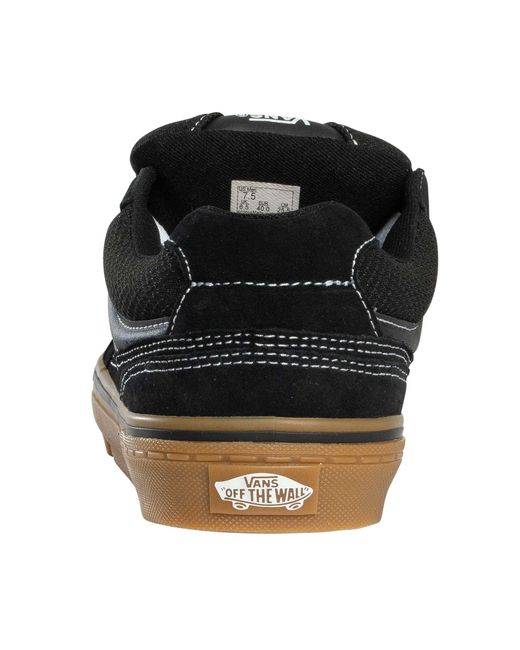 Vans Black Caldrone Suede Trainers for men