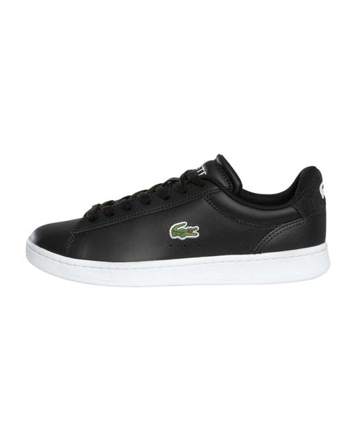 Lacoste Black Carnaby Set 224 1 Sma Leather Trainers for men