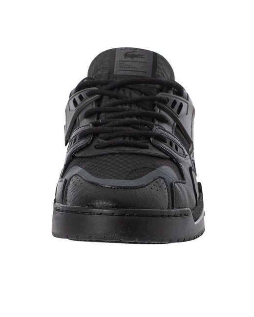 Lacoste Black Lt 125 223 1 Sma Leather Trainers for men