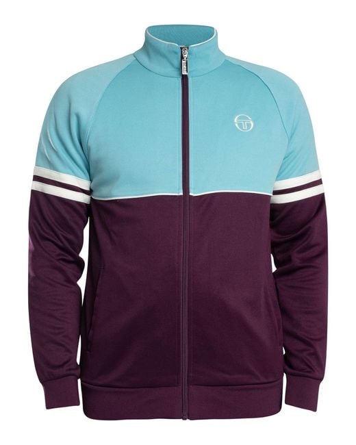 Sergio Tacchini Purple Orion Track Jacket for men
