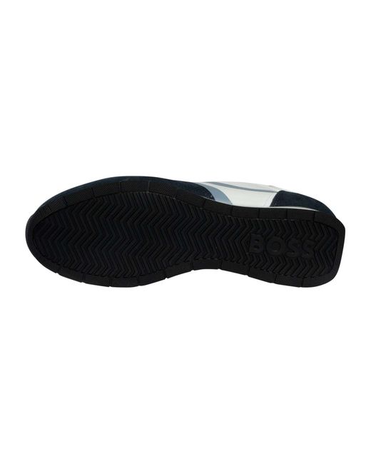 Boss Blue Levon Runn Trainers for men