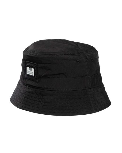 Weekend Offender Black Long Beach Bucket Hat for men