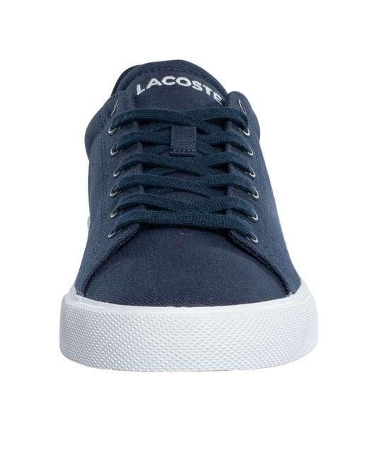 Lacoste Blue Lerond Set 125 1 Cma Canvas Trainers for men