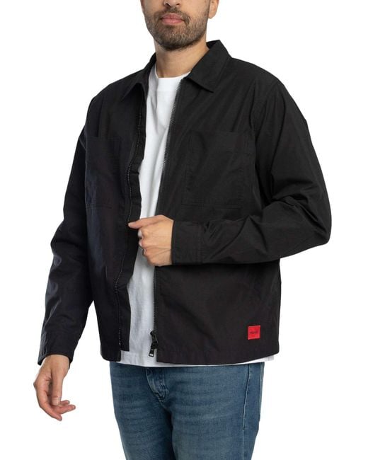 HUGO Black Evalom Overshirt for men