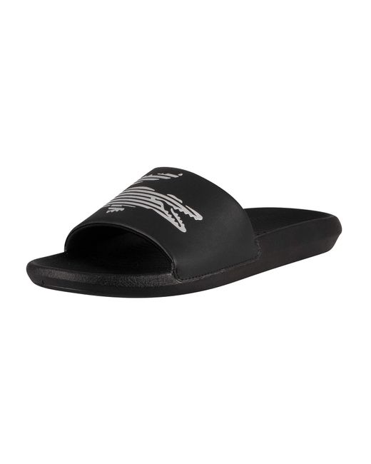 lacoste sliders mens