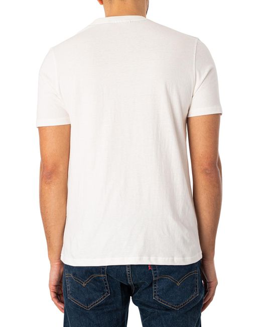 Fila White Sunny 2 T-shirt for men