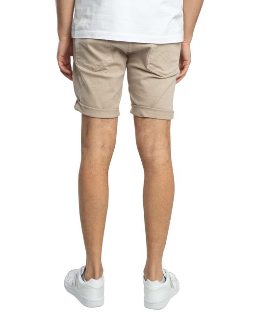 Replay Natural Rbj 981 Denim Tapered Shorts for men