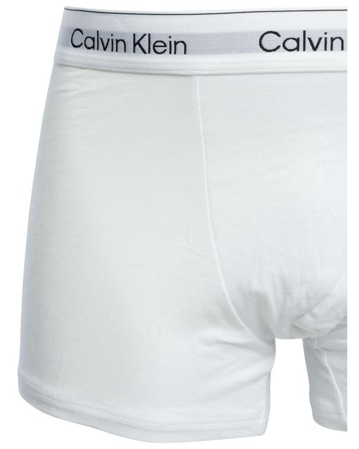 Calvin Klein Black 3 Pack Relaxed Fit Trunks for men