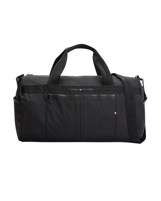 Tommy Hilfiger Horizon Duffle Bag in Black for Men Lyst Australia